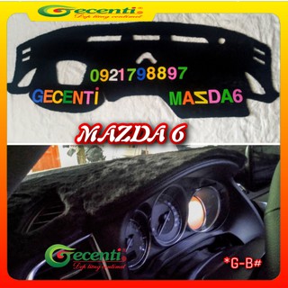 Thảm taplo lông thú cao cấp MAZDA 6-Thương hiệu GECENTI