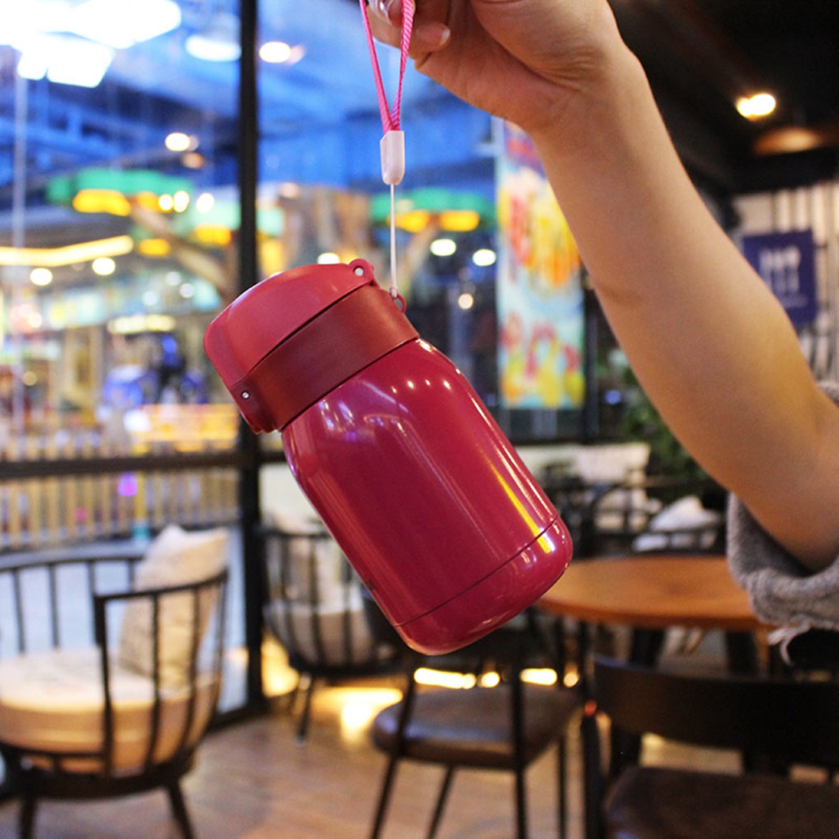 THERMOS Bình Nước Giữ Nhiệt Bằng Thép Không Gỉ Dung Tích 200ml | BigBuy360 - bigbuy360.vn