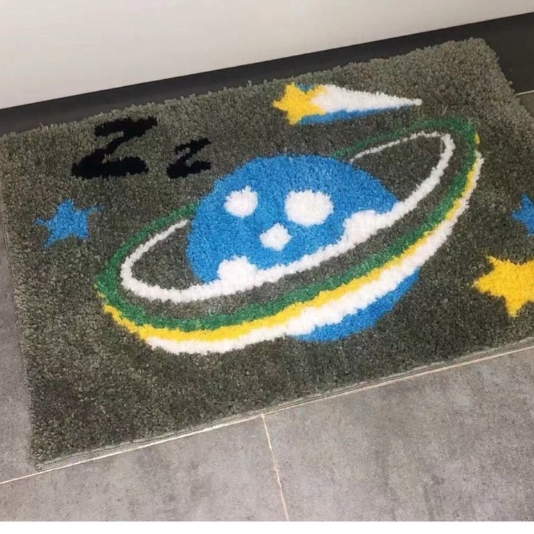 Thảm Lau Chân, Thảm Chùi Chân Lông Cừu, Thảm 3D Lông Mềm Thấm Hút Nước Siêu Tốt, Mẫu Mới #thamlauchan