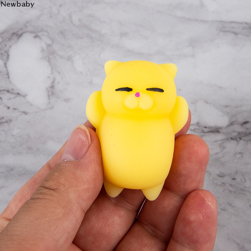 [Newbaby] Đồ Chơi Bóp Giảm Căng Thẳng Hình Mèo Dễ Thương