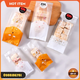 Túi Đựng Bánh Quy Kẹo Hạnh Phúc Cực Kỳ Dễ Thương - Set 10 Túi