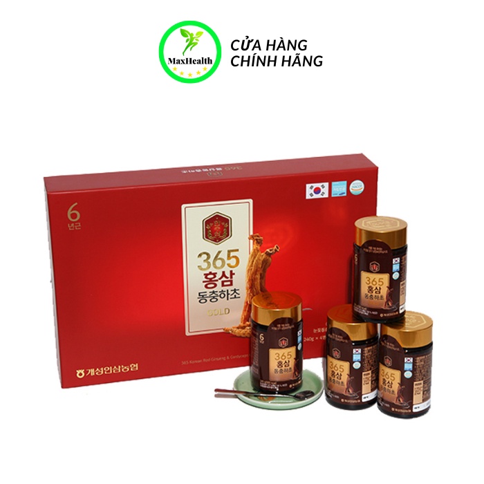 CAO HỒNG SÂM ĐÔNG TRÙNG HẠ THẢO 365 HANSUSAM  – MAXHEALTH