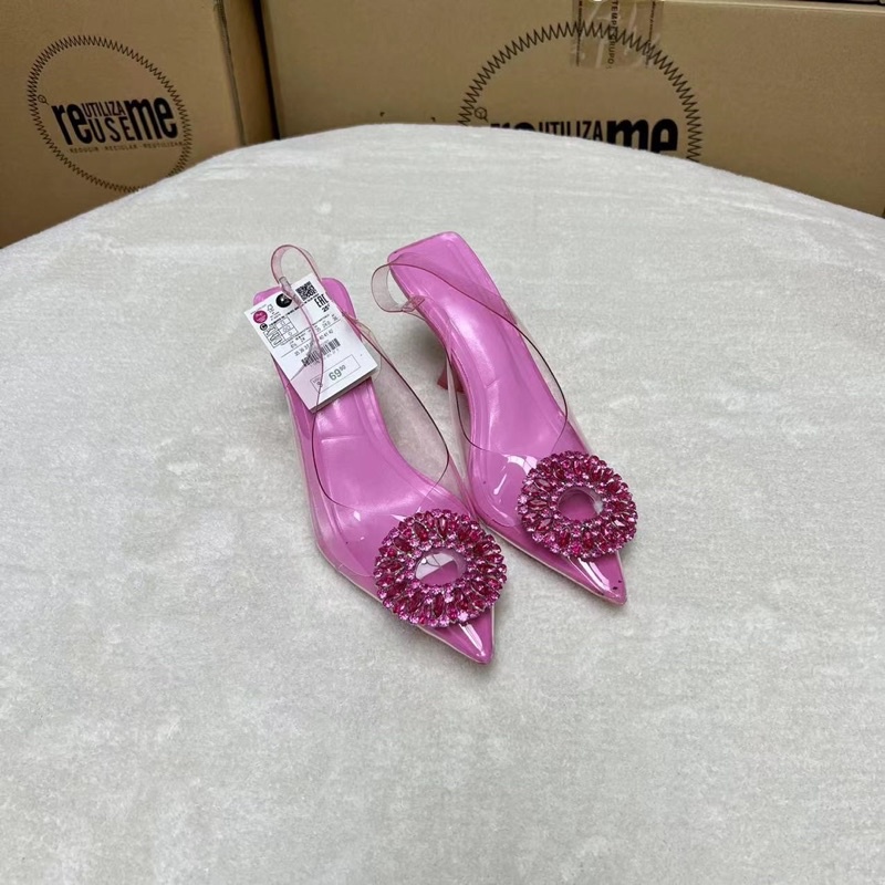 Giày Cao gót đính đá Za