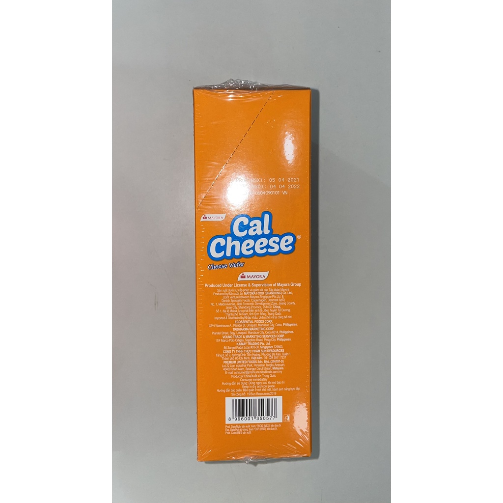 Bánh Xốp Nhân Phô Mai Cal Cheese