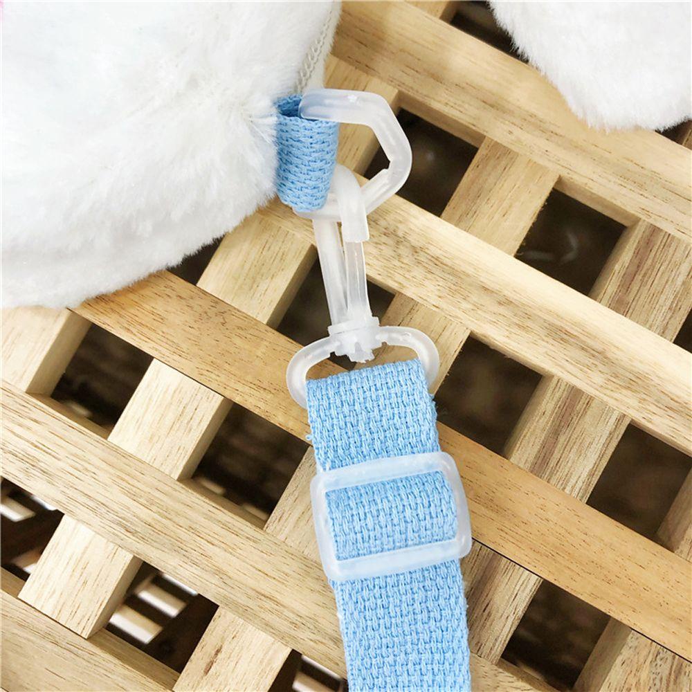 LILYES Túi Tote Đeo Chéo Đựng Điện Thoại / Tiền Xu Phối Lông Xù Kiểu Hàn Quốc