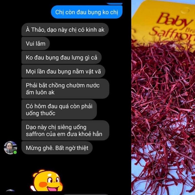 Saffron, nhuỵ hoa nghệ tây BABY SAFFRON Ấn Độ nhập khẩu CHÍNH HÃNG, loại 1gr | BigBuy360 - bigbuy360.vn