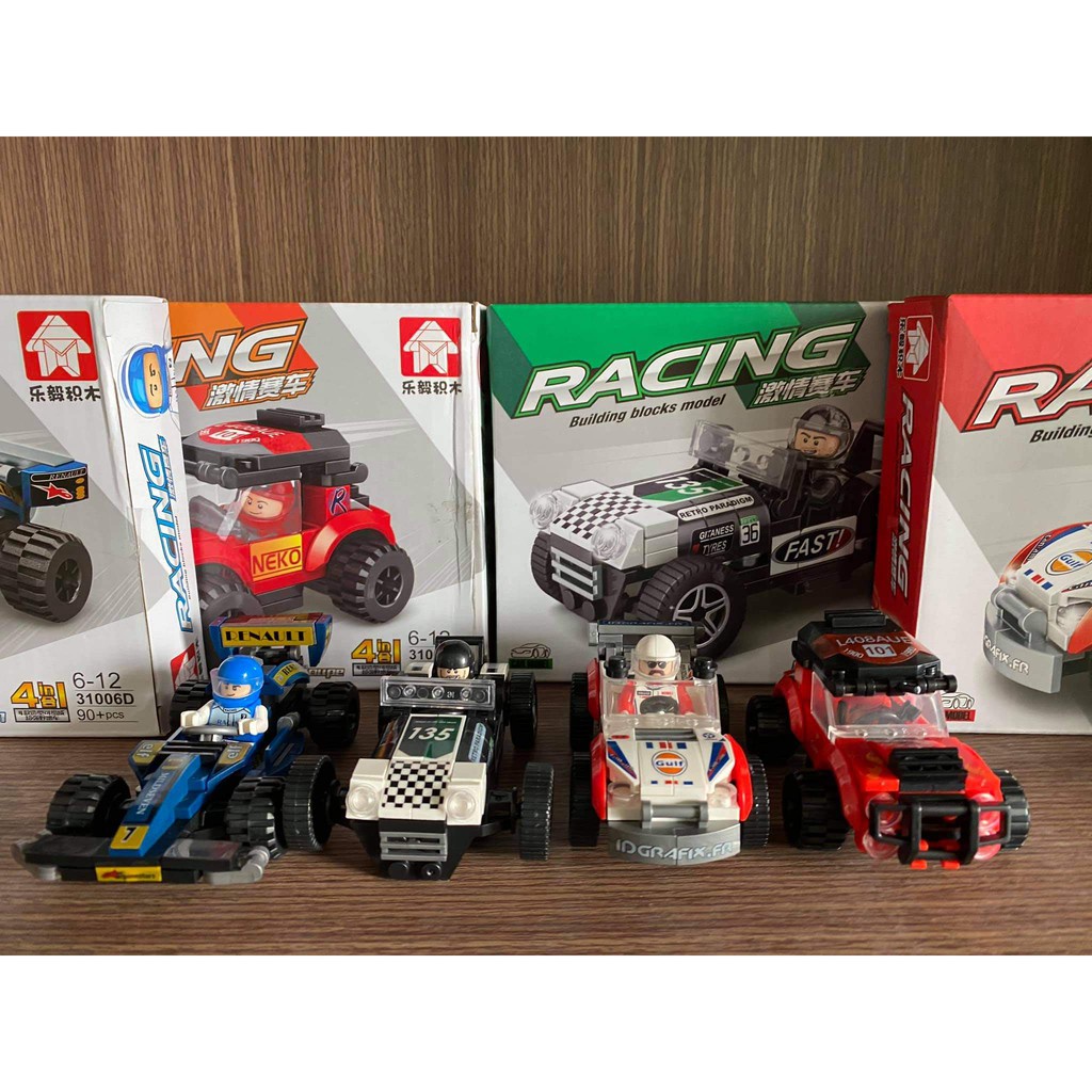 [ẢNH THẬT] LEGO XE THỂ THAO RACING 4 TRONG 1