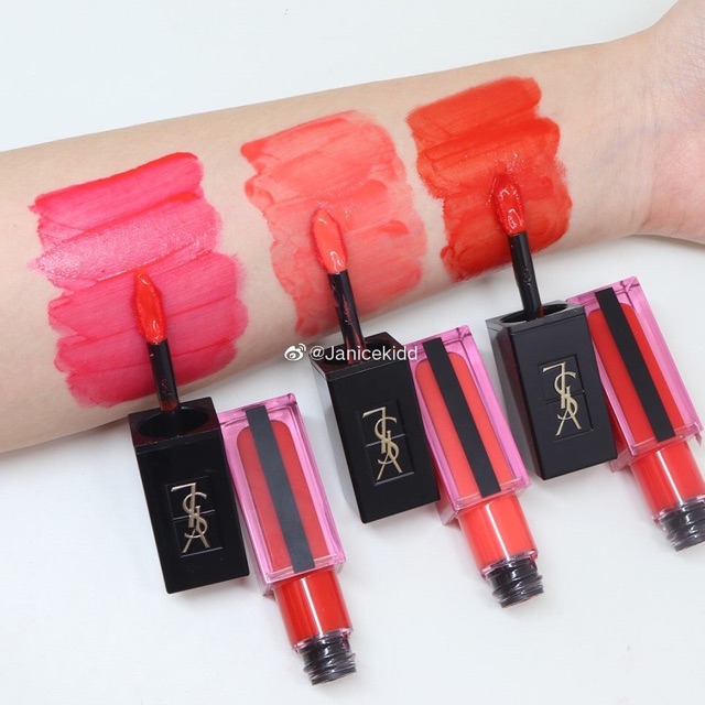 [CÓ SẴN-ĐỦ BILL]🍒 Son YSL Vernis A Levres Water Stain màu 612, 618🍒 | BigBuy360 - bigbuy360.vn