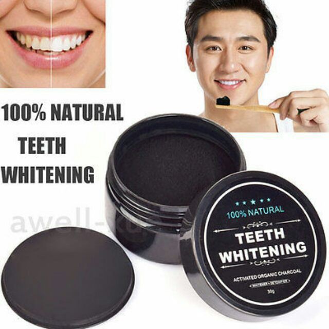 Bột Trắng Răng Than Tre Nhật Bản - Teeth Whitening