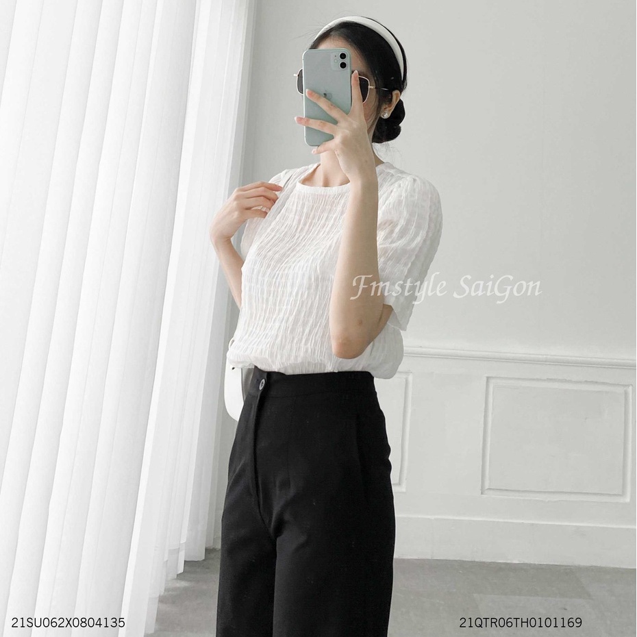 Quần tây ống suông trơn 09101 thời trang nữ VM STYLE 22QTR03TH2202