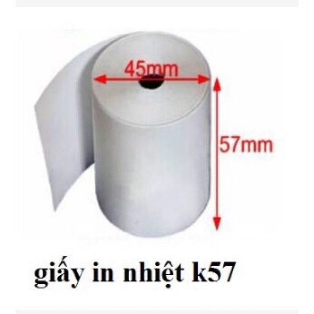 Giấy in nhiệt K57