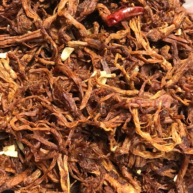 Heo khô cháy tỏi 500g
