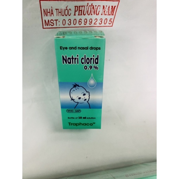 Nước muối Nacl 0,9% traphaco