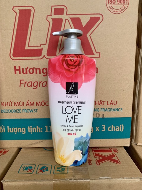 Dầu Xả Elastine Perfume Love me Hàn Quốc 600ml