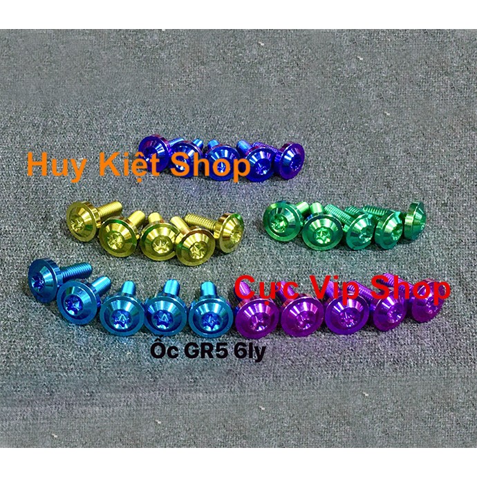 Ốc Titan Cao Cấp GR5 6ly