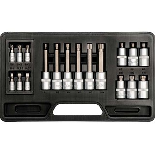 Bộ đầu tuýp tổng hợp 18 chi tiết yato yt-7750