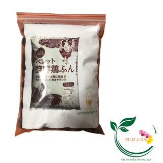 Phân bón hữu cơ premium pure green 65om - phân hữu cơ gà viên nhật bản - #550# 1kg