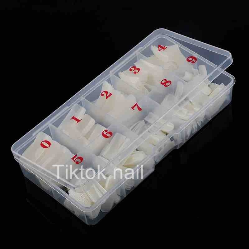 móng nối và úp hộp nhựa 500 móng !