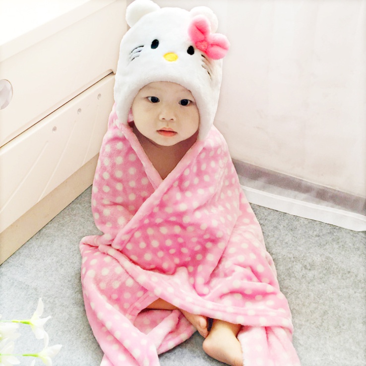 Khăn quấn ủ thú cho bé trai và bé gái