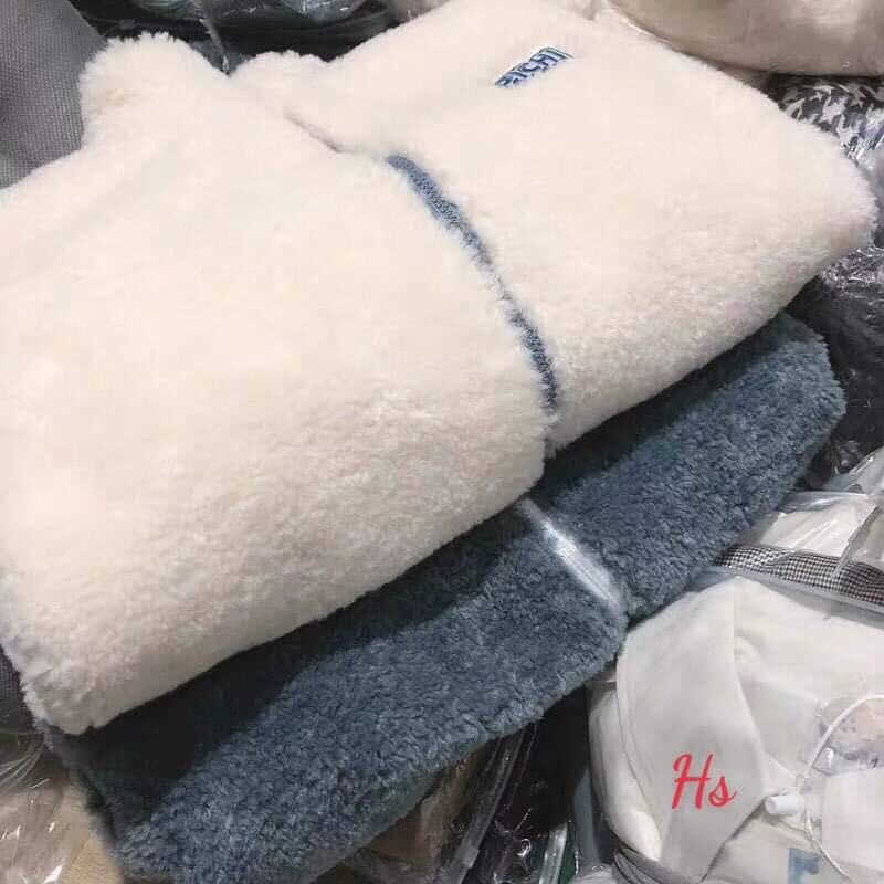 Áo khoác lông cừu PICHI logo thêu nổi - Áo khoác nữ - LYLY STORE | BigBuy360 - bigbuy360.vn