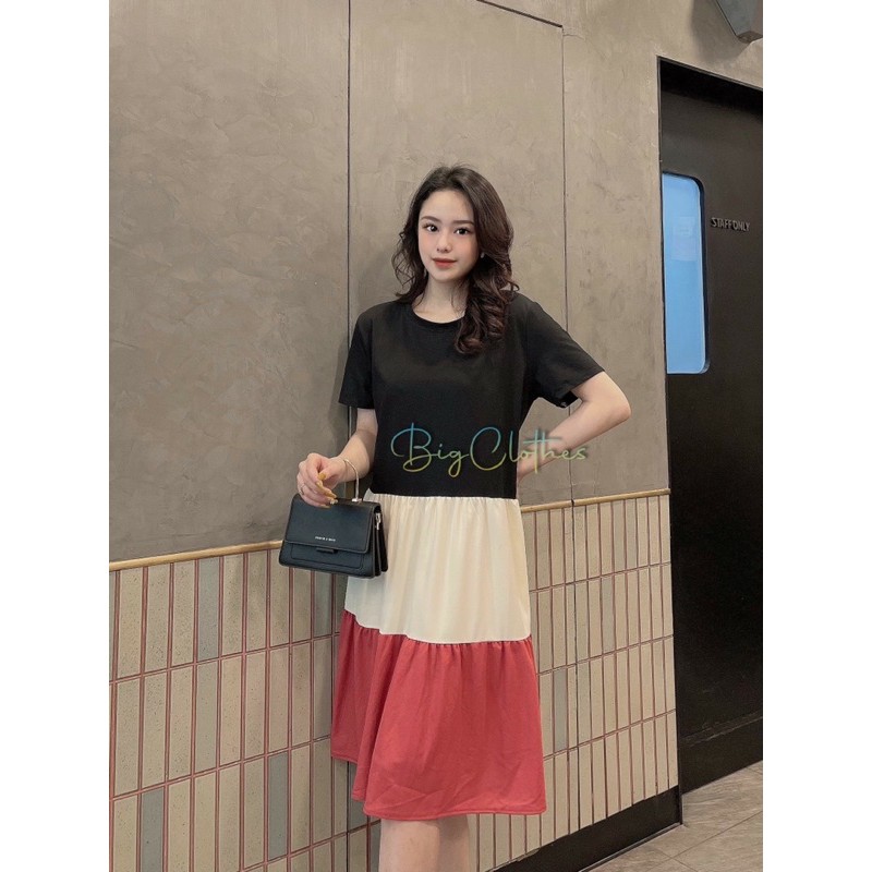 Đầm bigsize cotton váy bigsize chất đẹp dáng babydoll | BigBuy360 - bigbuy360.vn