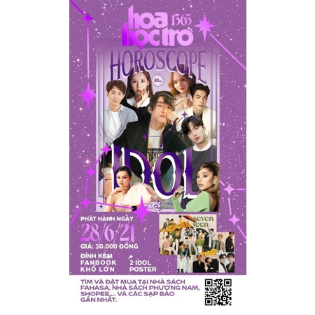 Báo Hoa Học Trò số 1363 (tặng kèm fanbook Horoscope Idol: Cancer)