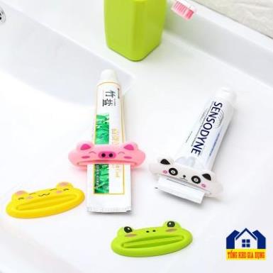 Miếng bóp kem đánh răng hình con vật dễ thương