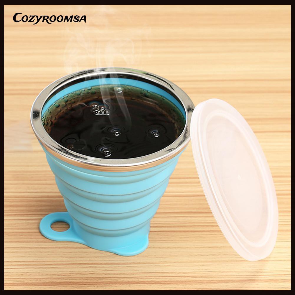 Cốc Nước Silicon Gấp Gọn Tiện Lợi Dung Tích 270ml