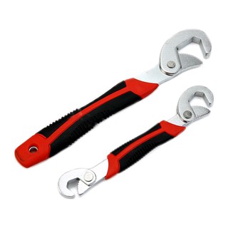 Bộ 2 cờ lê - mỏ lết (loại bé) sửa chữa đa năng bằng thép không gỉ