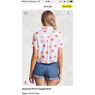 Áo sơmi croptop f21