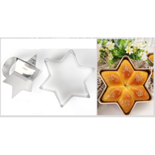 Khuôn ring mouse hình vuông mini, hình sao, tam giác