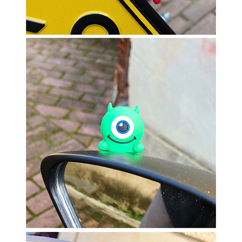 2023 Hoạt hình Búp Bê Nhỏ Dễ Thương Trang Trí Biển Số Xe Hơi xe máy