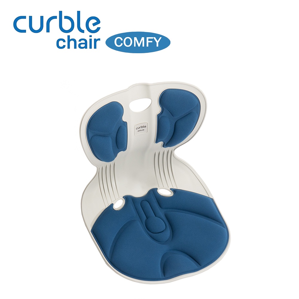 [CHÍNH HÃNG ABLUE] Ghế Curble Comfy chỉnh dáng ngồi đúng, chống gù. Hàn Quốc (Made in Korea). Màu xanh