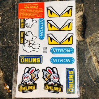 Tem 3 mắt kết hợp thỏ điên đổ keo nổi siêu bền siêu đẹp " rẻ vô địch " Rẻ Vô Địch