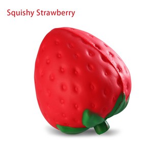 PU Strawberry Toy Slow Rising Vent Toy Mobile Chain Pendant lifestar
