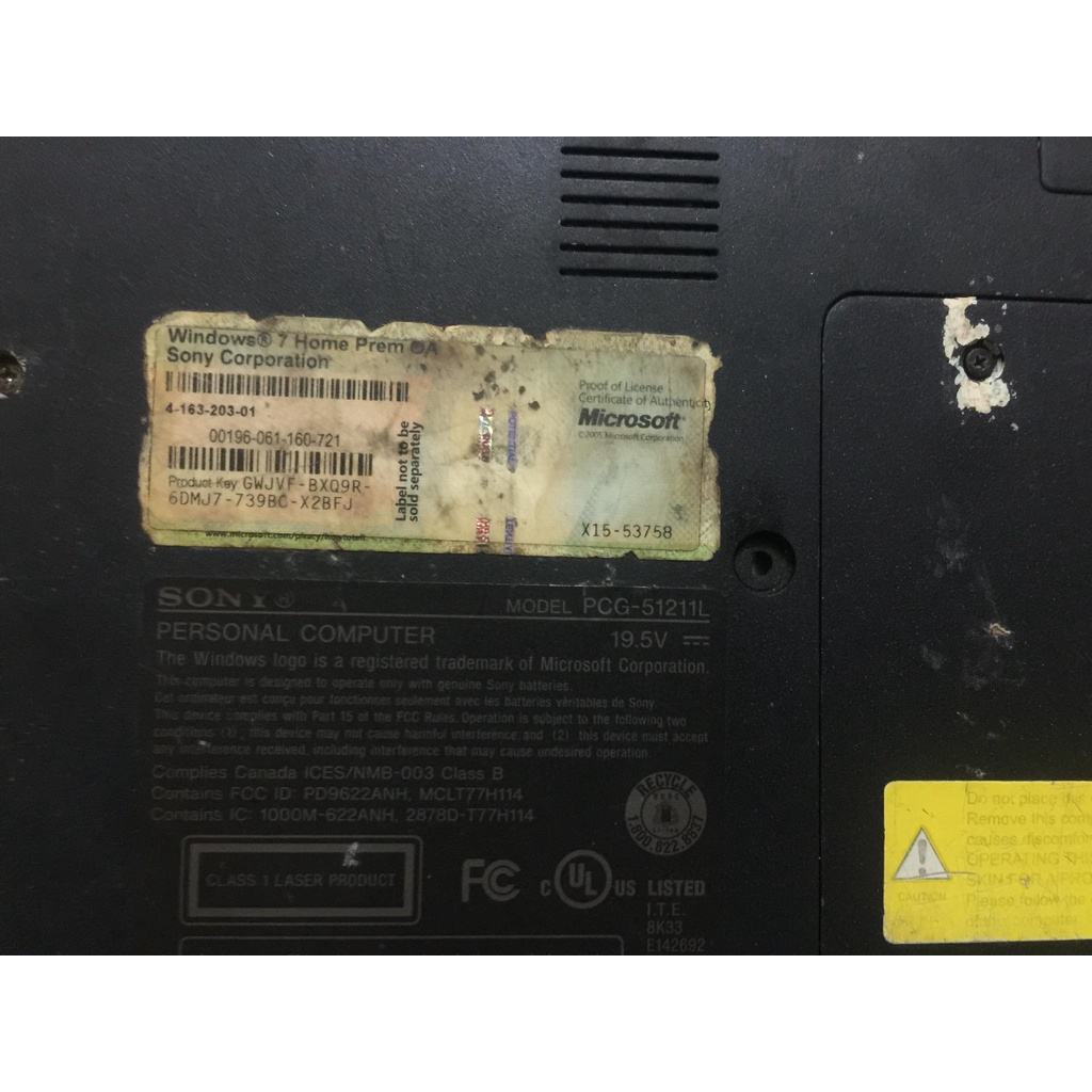 Rã xác Sony Vaio VPCS111FM ( PCG - 51211L )