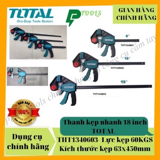 Cảo kẹp nhanh êtô kẹp Total THT1340601 - THT1340602 - THT1340603 - Cảo kẹp gỗ