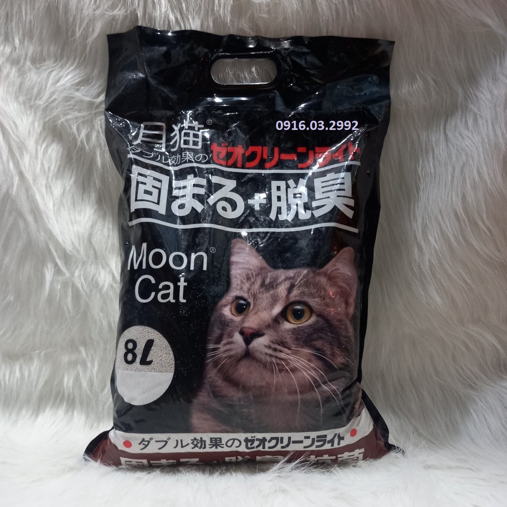 Cát vệ sinh cho mèo cát nhật 8L, Vón cục nhanh, khử mùi