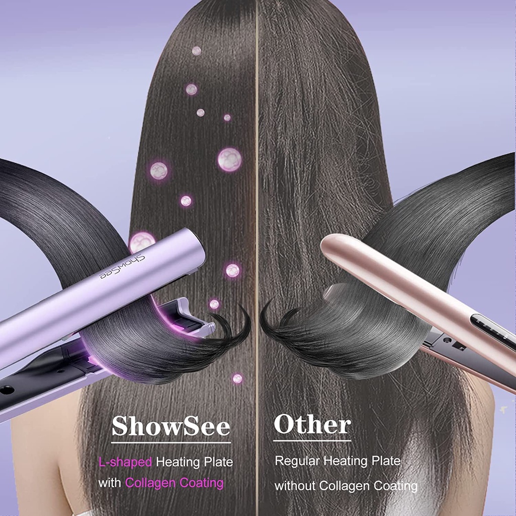Máy ép duỗi tóc Xiaomi Showsee E2 lớp phủ collagen