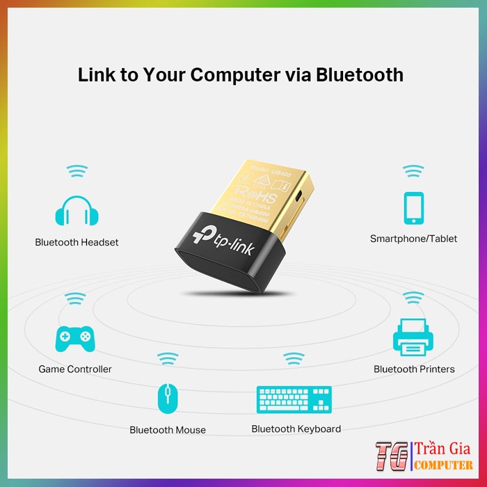 Bộ chuyển đổi USB Nano Bluetooth 4.0 TP-Link UB400