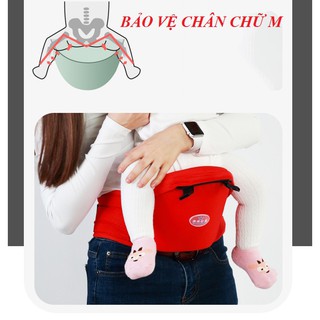 🍁Địu ngồi cho bé ( CÓ GHẾ CHỐNG GÙ )