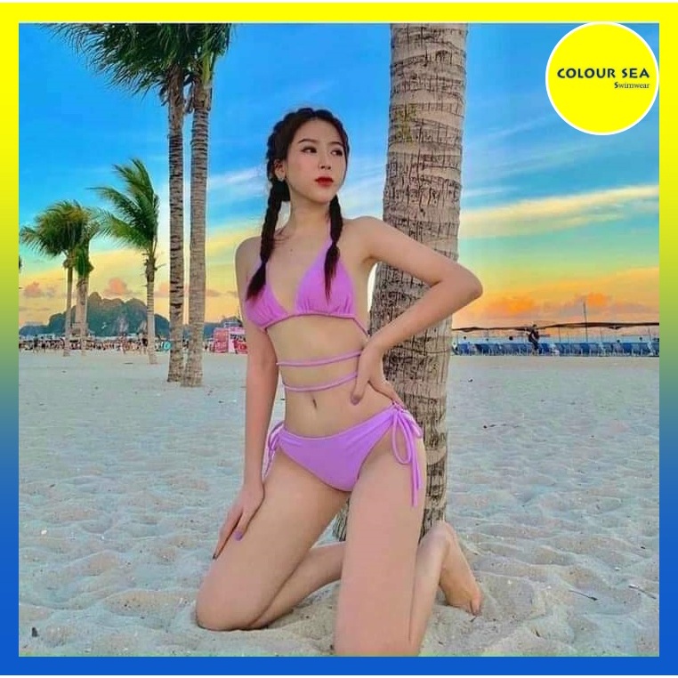 Bikini 2 mảnh tam giác nhiều màu cực xinh sexy | BigBuy360 - bigbuy360.vn