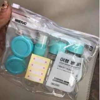 Bộ đồ chia mĩ thẩm , chiết mĩ phẩm 7 món tiện dụng
