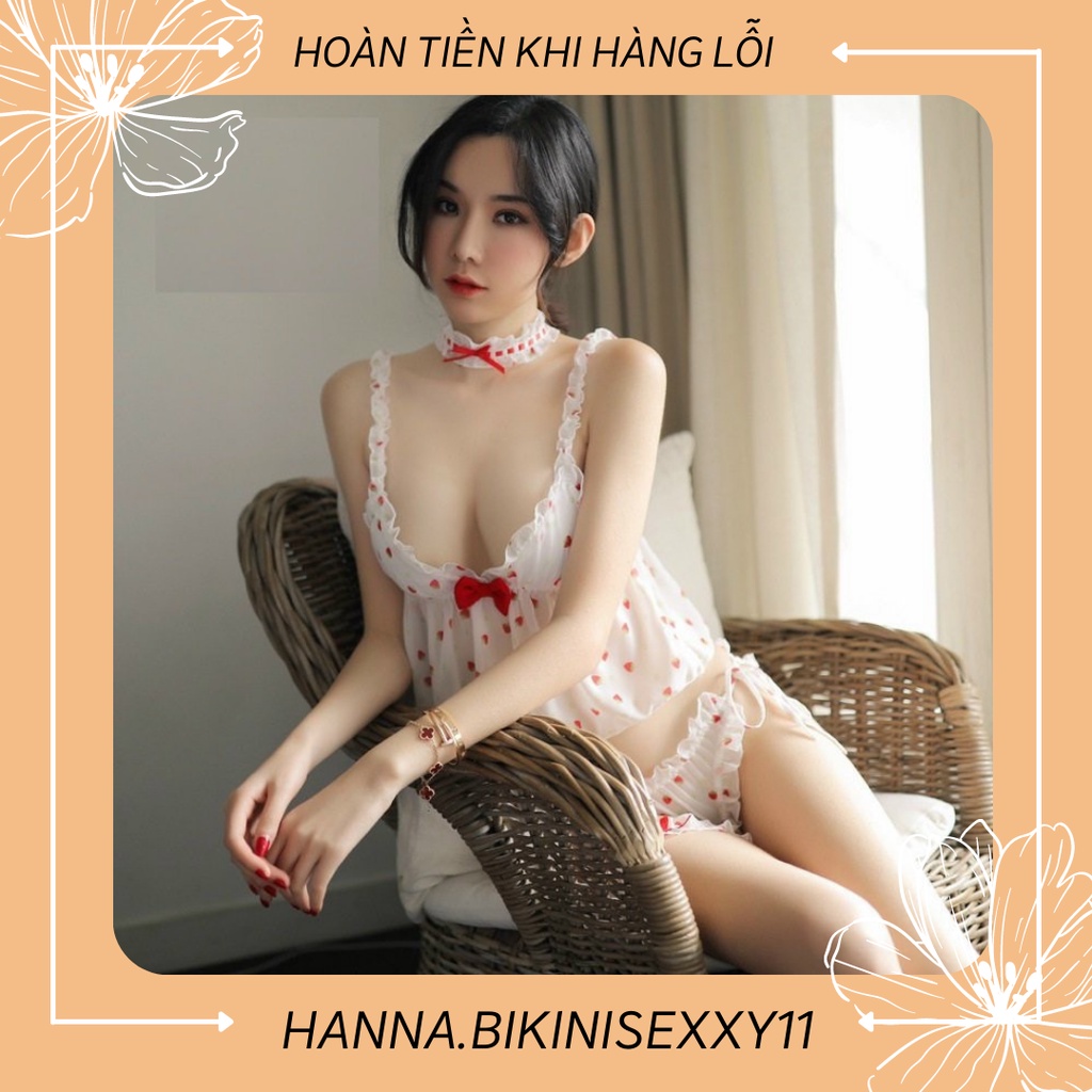 Đồ ngủ quyến rũ , đồ ngủ nữ mặc nhà sexy, hanna.bikinisexxy11 | BigBuy360 - bigbuy360.vn