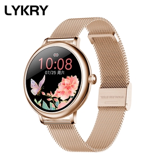 Đồng Hồ Thông Minh Lykry Cf80 1.08 Inch Chống Thấm Nước Kết Nối Bluetooth Hỗ Trợ Theo Dõi Sức Khỏe