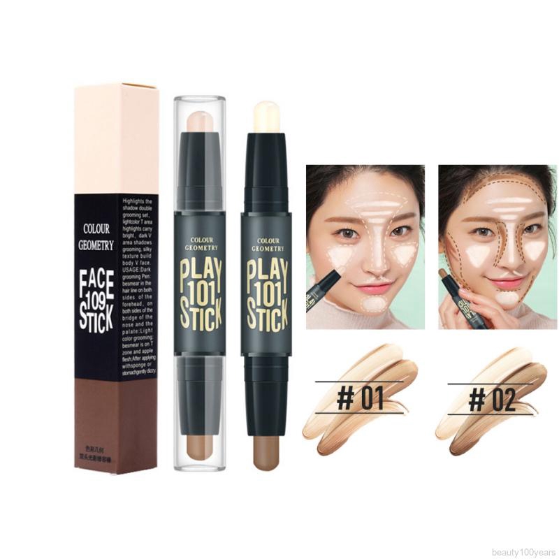 [Hàng mới về] Thỏi tạo khối giúp che khuyết điểm 2 đầu chống thấm nước cao cấp | BigBuy360 - bigbuy360.vn