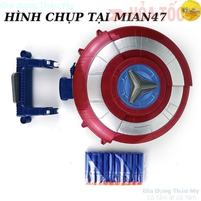 Đồ chơi Khiên đội trưởng mỹ, đồ chơi siêu anh hùng, đan xốp an toàn cho bé - Nhíp Shop