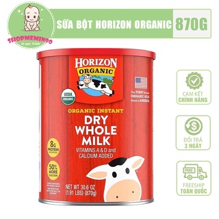Sữa Bột Horizon Organic 870g t12 2022