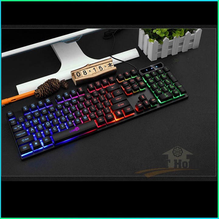 Bàn Phím Máy Tính V4-V5 Pro , Bộ Bàn Phím Chuột LDK V4-V5 Pro Có Dây / Đèn LED Gaming / Thiết Kế Chất Liệu ABS Cao Cấp