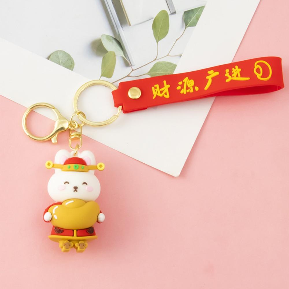 Móc Khóa Hình Thỏ NORMAN Đáng Yêu